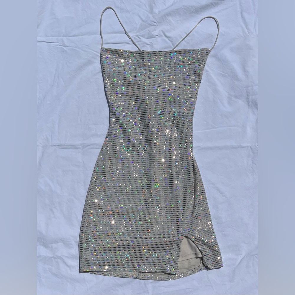City Studio Disco sequin dress